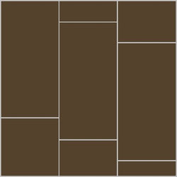Mission Dark Brown 6"x12" Encaustic Cement Tile - Avente Tile