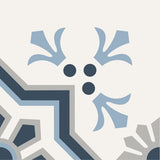 Mission Delicado 06 Border 8"x8" Encaustic Cement Tile - Avente Tile