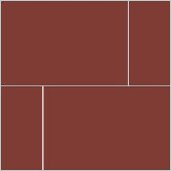 Mission D'Hanis Red 8"x12" Encaustic Cement Tile - Avente Tile