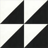Mission Diagonal Classic 8"x8" Encaustic Cement Tile - Avente Tile