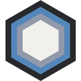 Mission Echo 01 8" Hexagon Cement Tile - Avente Tile