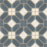 Mission Florence Blue 8"x8" Encaustic Cement Tile - Avente Tile
