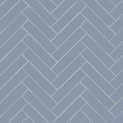Mission French Blue 2"x8" Encaustic Cement Tile - Avente Tile