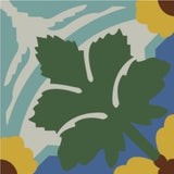 Mission Garden 1 8"x8" Encaustic Cement Tile - Avente Tile