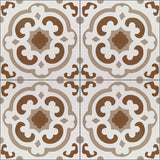Mission Genoa Sand 8"x8" Encaustic Cement Tile - Avente Tile