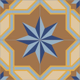 Mission Gran Cordoba la Paz 8"x8" Encaustic Cement Tile - Avente Tile