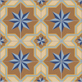 Mission Gran Cordoba la Paz 8"x8" Encaustic Cement Tile - Avente Tile
