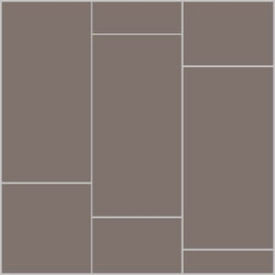 Mission Graphite 6"x12" Encaustic Cement Tile - Avente Tile