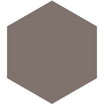 Mission Graphite 8" Hexagon Encaustic Cement Tile - Avente Tile