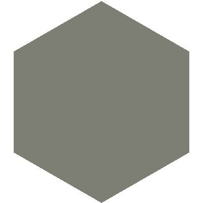 Mission Green Forest 8" Hexagon Encaustic Cement Tile - Avente Tile