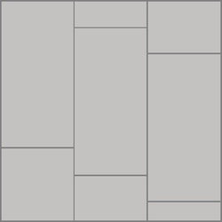 Mission Gris 6"x12" Encaustic Cement Tile - Avente Tile