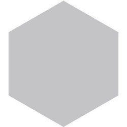 Mission Gris Mexico 8" Hexagon Encaustic Cement Tile - Avente Tile