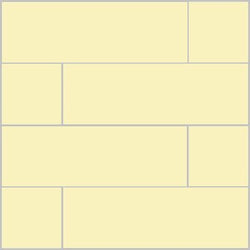 Mission Jaune Clair 4"x12" Encaustic Cement Tile - Avente Tile
