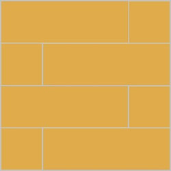Mission Jaune Fonce 4"x12" Encaustic Cement Tile - Avente Tile