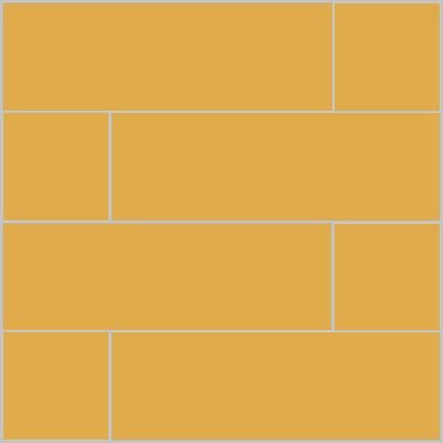 Mission Jaune Fonce 4"x12" Encaustic Cement Tile - Avente Tile