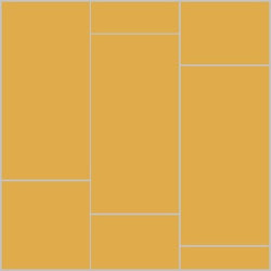 Mission Jaune Fonce 6"x12" Encaustic Cement Tile - Avente Tile