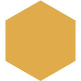 Mission Jaune Fonce 8" Hexagon Encaustic Cement Tile - Avente Tile