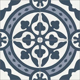 Mission Le Rond B 8"x8" Encaustic Cement Tile - Avente Tile