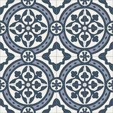 Mission Le Rond B 8"x8" Encaustic Cement Tile - Avente Tile