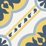 Mission Leeds Navy 8"x8" Encaustic Cement Tile - Avente Tile