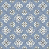 Mission Lily Blue 8"x8" Encaustic Cement Tile - Avente Tile