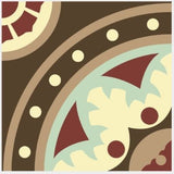Mission Mariah Red 8"x8" Encaustic Cement Tile - Avente Tile