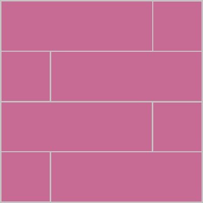 Mission Mexican Rose 4"x12" Encaustic Cement Tile - Avente Tile
