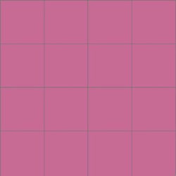 Mission Mexican Rose 4"x4" Encaustic Cement Tile - Avente Tile