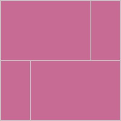 Mission Mexican Rose 8"x12" Encaustic Cement Tile - Avente Tile