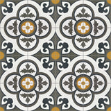 Mission Mija Natural Gray 8"x8" Encaustic Cement Tile - Avente Tile