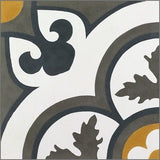 Mission Mija Natural Gray 8"x8" Encaustic Cement Tile - Avente Tile