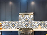 Mission Mija Natural Gray 8"x8" Encaustic Cement Tile - Avente Tile
