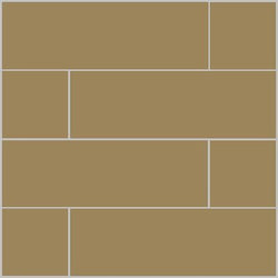 Mission Mocha 4"x12" Encaustic Cement Tile - Avente Tile