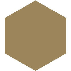 Mission Mocha 8" Hexagon Encaustic Cement Tile - Avente Tile