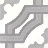 Mission Monte Carlo Oxford 8"x8" Encaustic Cement Tile - Avente Tile