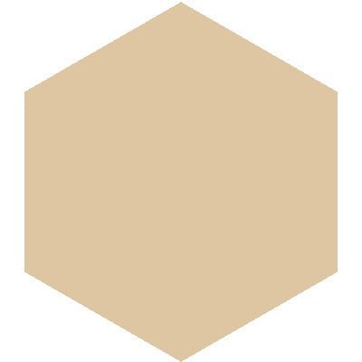 Mission Naranja 8" Hexagon Encaustic Cement Tile - Avente Tile