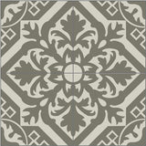 Mission New Castle Gray 8"x8" Encaustic Cement Tile - Avente Tile