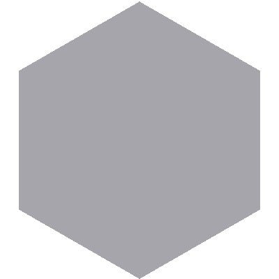 Mission Oxford Gray 8" Hexagon Encaustic Cement Tile - Avente Tile