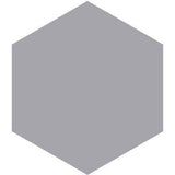 Mission Oxford Gray 8" Hexagon Encaustic Cement Tile - Avente Tile