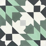 Mission Paradise 02 8"x8" Encaustic Cement Tile - Avente Tile
