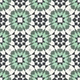 Mission Paradise 02 8"x8" Encaustic Cement Tile - Avente Tile