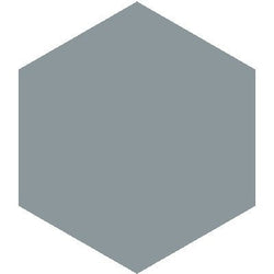 Mission Peacock 8" Hexagon Encaustic Cement Tile - Avente Tile