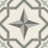 Mission Regent A 8"x8" Encaustic Cement Tile - Avente Tile