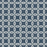 Mission Rings Navy 8"x8" Encaustic Cement Tile - Avente Tile