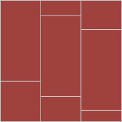 Mission Rojo Palo Alto 6"x12" Encaustic Cement Tile - Avente Tile