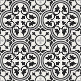 Mission Roseton Oxford 8"x8" Encaustic Cement Tile - Avente Tile