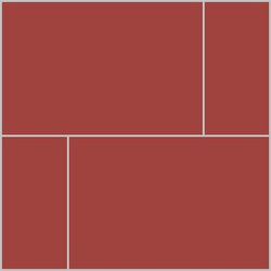 Mission Rouge 8"x12" Encaustic Cement Tile - Avente Tile