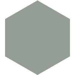 Mission Sage 8" Hexagon Encaustic Cement Tile - Avente Tile