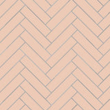 Mission Salmon 2"x8" Encaustic Cement Tile - Avente Tile
