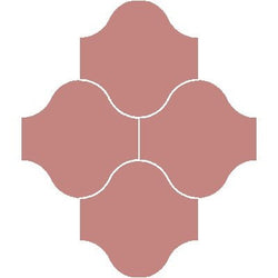 Mission San Felipe Adobe 10"x10" Encaustic Cement Tile - Avente Tile